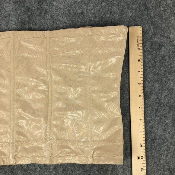 NEW MaidenForm Womens Waist Shapewear Large 12-14 Beige Slimming Tummy Solution - Picture 10 of 11